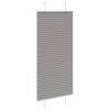 vidaXL pliss&eacute;gardin antrasitt 55x100 cm Stoff Bredde 54,4 cm Polyester