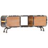 vidaXL TV-benk 120x30x42 cm heltre mango