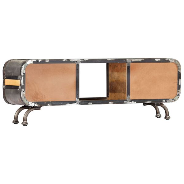 vidaXL TV-benk 120x30x42 cm heltre mango