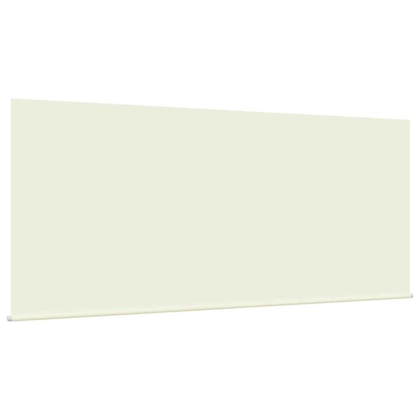 vidaXL Innvendbar Markise Krem 350 x 250 cm Polyester og aluminium