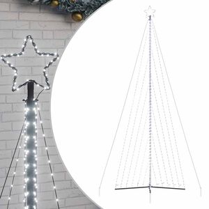 vidaXL LED Juletre 789 LEDs Kald Hvit 476 cm