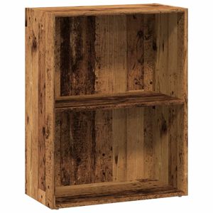 vidaXL Bokhylle gammelt tre 60x30x77 cm konstruert tre