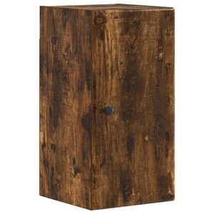 vidaXL Baderom veggskap BREDA R&oslash;kt Eik 30 x 31 x 59 cm Konstruert tre
