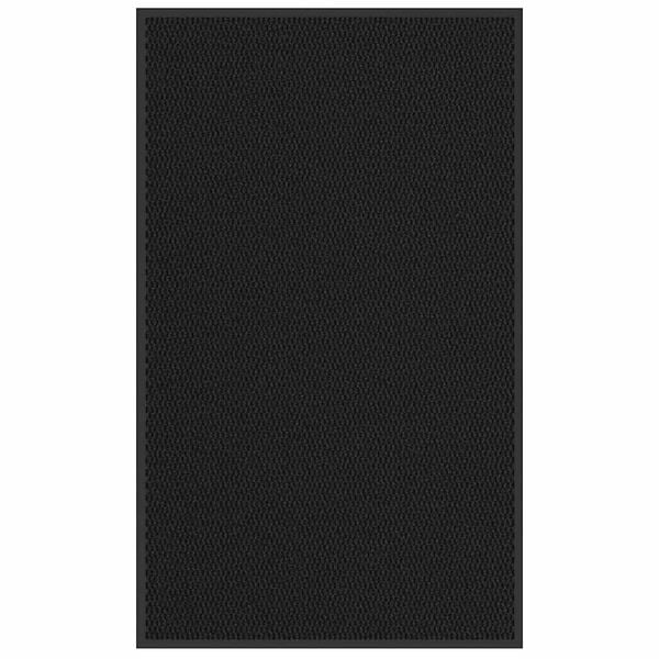 vidaXL Dørmatte Svart 90x150 cm