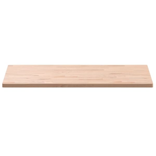 vidaXL Benkeplate til bad 100x60x2,5 cm heltre b&oslash;ketre