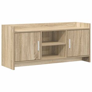 vidaXL TV-skap 102 x 33 x 47 cm Sonoma eik Konstruert tre