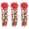 vidaXL Blomsterkranser 3 stk rose 85 cm