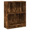 vidaXL Bokhylle r&oslash;kt eik 60x24x76 cm konstruert tre