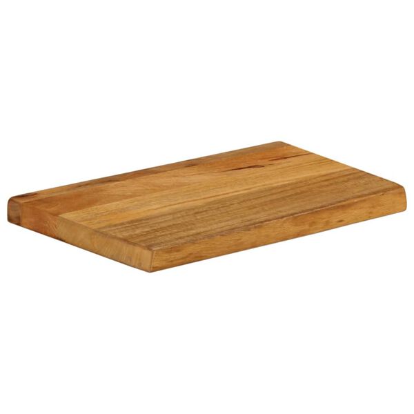 vidaXL Bordplate med naturlig kant 60x30x2,5 cm heltre mango