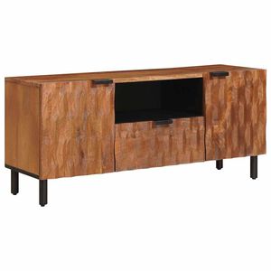 vidaXL TV-skap Acacia Brun Finish 105 x 33 x 46 cm Massiv mango tre