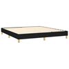 vidaXL Boxspring-sengeramme boksfjær svart 180x200 cm Super King stoff