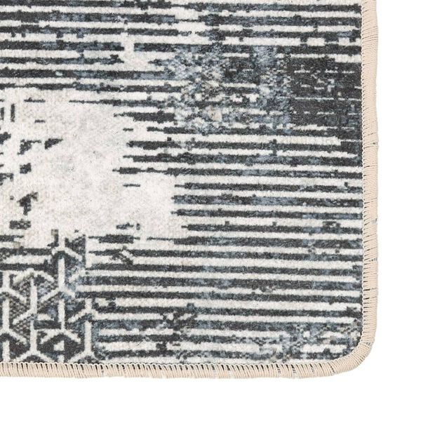 vidaXL Teppe vaskbart flerfarget 190x300 cm