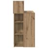 vidaXL Skrivebord Artisan Eik 90 x 48 x 101,5 cm Konstruert tre