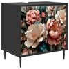 vidaXL Baderomsskap BORNE Svart eik 60 x 40 x 61 cm Konstruert tre