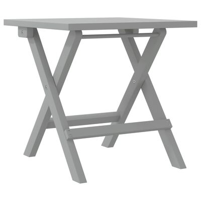 vidaXL Solseng med bord grå heltre akasie