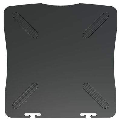 vidaXL Monitorstativ svart 33,5x34x10,5 cm