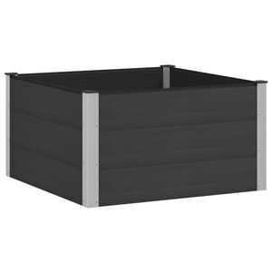 vidaXL H&oslash;ybed Svart 100 x 100 x 54 cm