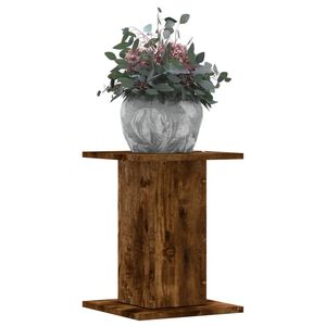 vidaXL Plantestativer 2 stk r&oslash;kt eik 30x30x40 cm konstruert tre