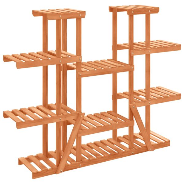 vidaXL Blomsterstativ 110x25x110,5 cm heltre gran