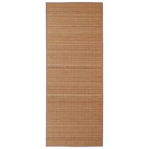 Teppe naturlig bambus rektangul&aelig;rt 150 x 200 cm