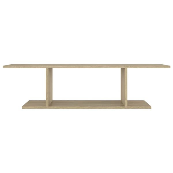 vidaXL Vegghengt TV-benk sonoma eik 103x30x26,5 cm