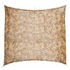vidaXL Kamuflasjenett med oppbevaringspose 521x493 cm sand