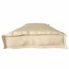 vidaXL Pallpute Beige 180 x 40 x 8 cm Oxford-stoff