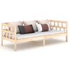 vidaXL Dagseng heltre furu 90x190 cm