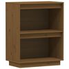 vidaXL Konsollskap honningbrun 60x34x75 cm heltre furu