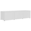 vidaXL TV-benk hvit 120x34x30 cm konstruert tre