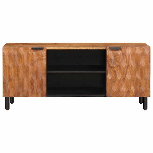 vidaXL TV-skap Acacia Brun Finish 105 x 33 x 46 cm Massiv mango tre