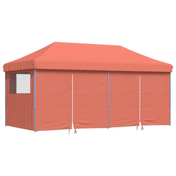 vidaXL Partytelt Terrakotta 292 x 580 x 315 cm Oxford Stoff