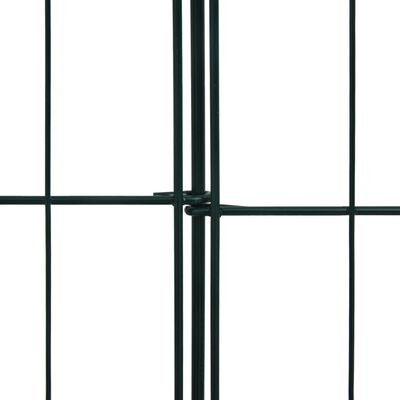 vidaXL Gjerdesett 99,6x79,8 cm grønn