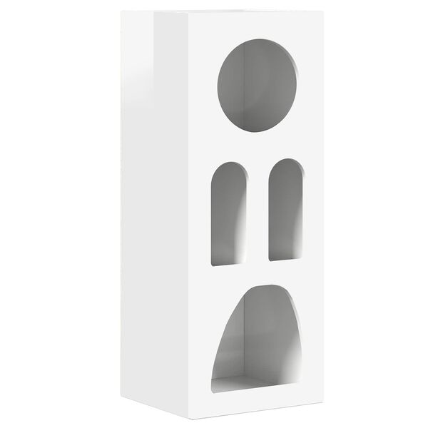 vidaXL Serviesskap H&oslash;yglanset hvit 40 x 35 x 100.5 cm Konstruert tre