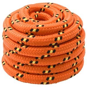 vidaXL B&aring;tsnor 3 mm 50 m Oransje