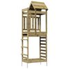 vidaXL Leket&aring;rn Brun 52,5 x 85 x 238 cm Massiv impregnert tre