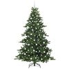 vidaXL Kunstig sammensatt juletre med 300 LED med stativ 210 cm PVC