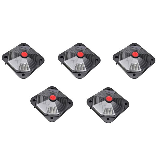 Soldreven bassengvarmer 735 W sett med 5 stk