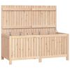 vidaXL Putekasse 134x68x64 cm heltre furu
