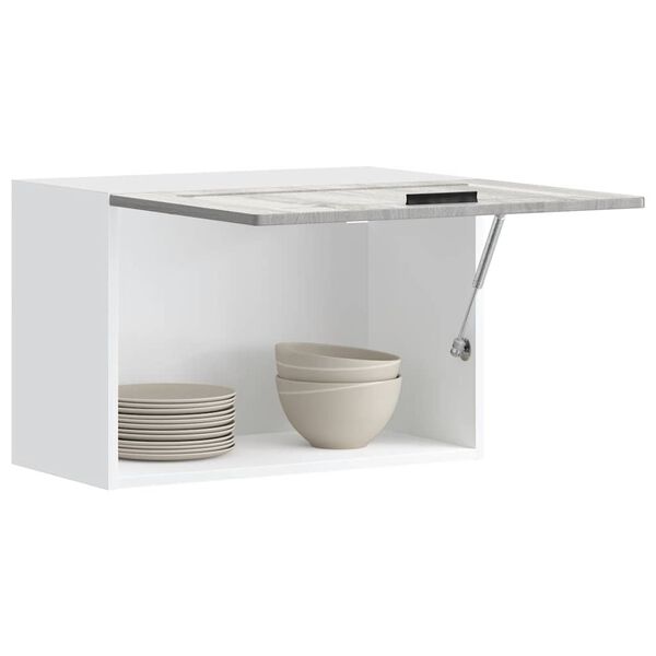 vidaXL Kj&oslash;kken veggskap Porto gr&aring; sonoma konstruert tre