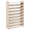 vidaXL Vinstativ med toppbrett 72,5x25x111,5 cm heltre furu