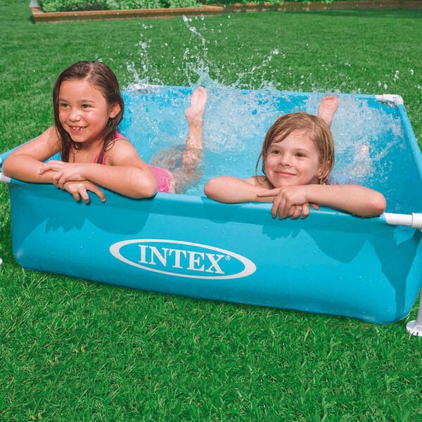 Intex Sv&oslash;mmebasseng Mini Frame 122x122x30 cm 57173NP