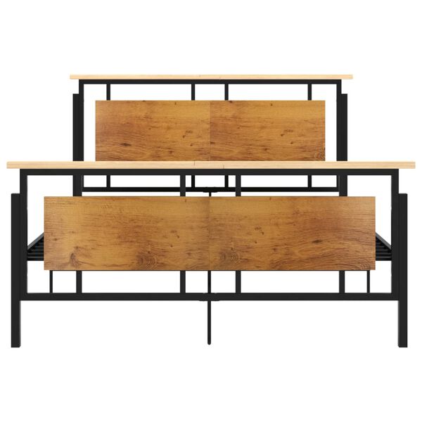 vidaXL Sengeramme metall 140x200 cm