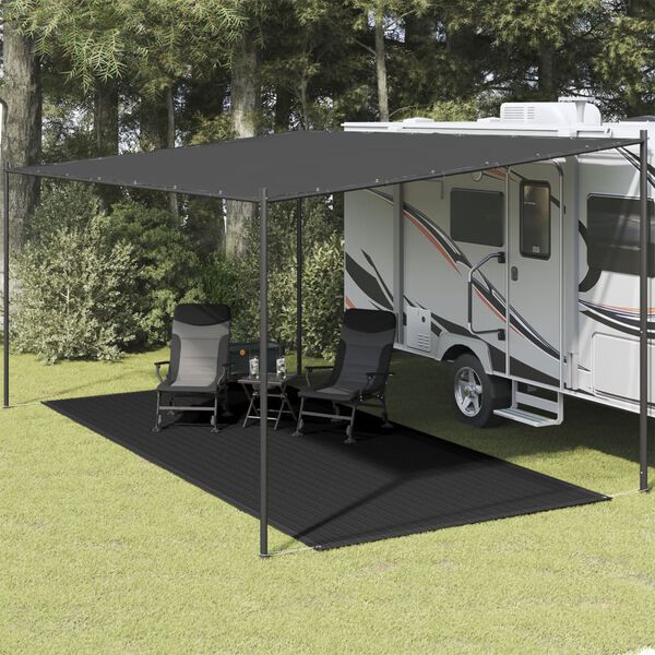 vidaXL Teltteppe 250x500 cm svart