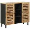 vidaXL Oppbevaringsskap Naturlig 90 x 33 x 75 cm Massiv mango tre