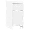 vidaXL Serviesskap Hvit 40 x 36 x 80 cm Konstruert tre