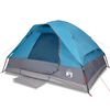 vidaXL Kuppeltelt for camping 1 person bl&aring; vanntett