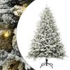 vidaXL Kunstig forbelyst juletre Gr&oslash;nn 180 cm PVC og PE