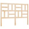 vidaXL Sengegavl 141x4x104 cm heltre furu