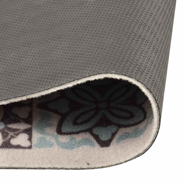 vidaXL Kj&oslash;kkenteppe vaskbart mosaikk farge 60x180 cm